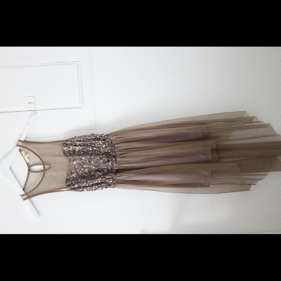 Lush Dresses & Skirts - Lush High Low Mesh Sequin Dress